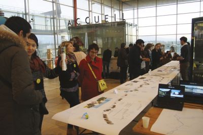 Etudiants de l’Institut d’Urbanisme de Grenoble et de l’Ecole supérieure d’art de l’agglo d’Annecy